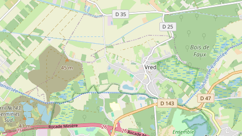 Carte de localisation de l'évènement