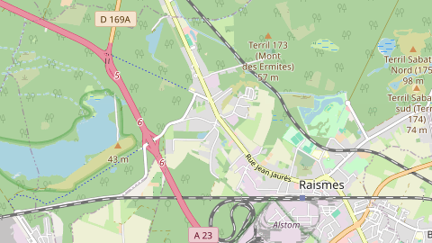 Carte de localisation de l'évènement