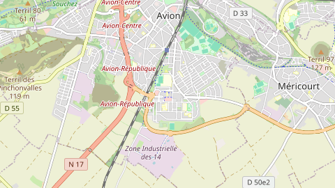 Carte de localisation de l'évènement