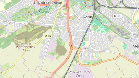 Carte de localisation de l'évènement