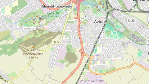 Carte de localisation de l'évènement