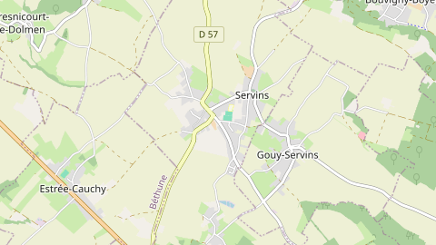 Carte de localisation de l'évènement