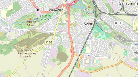 Carte de localisation de l'évènement