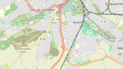Carte de localisation de l'évènement
