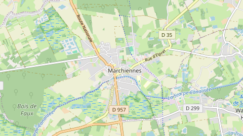 Carte de localisation de l'évènement
