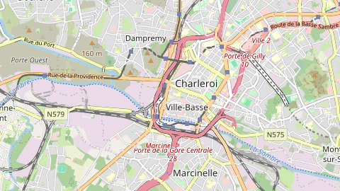 Carte de localisation de l'évènement