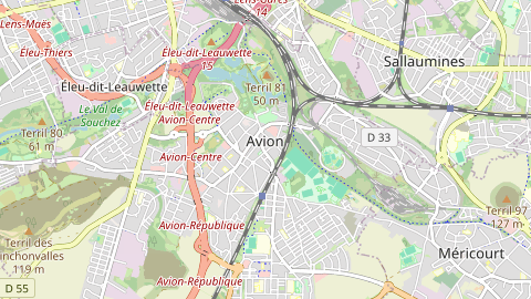 Carte de localisation de l'évènement