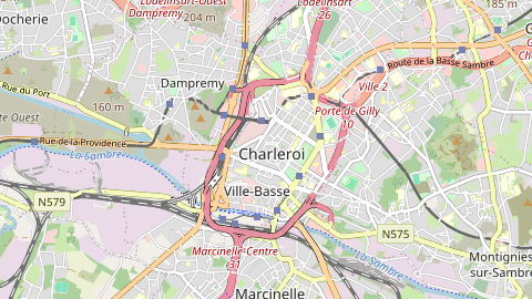 Carte de localisation de l'évènement