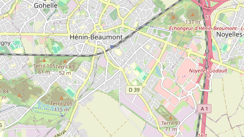 Carte de localisation de l'évènement