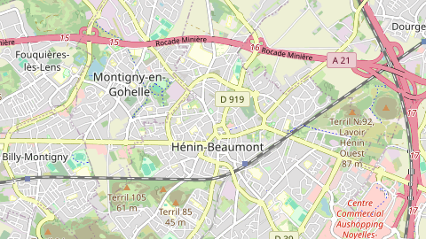 Carte de localisation de l'évènement