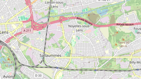 Carte de localisation de l'évènement