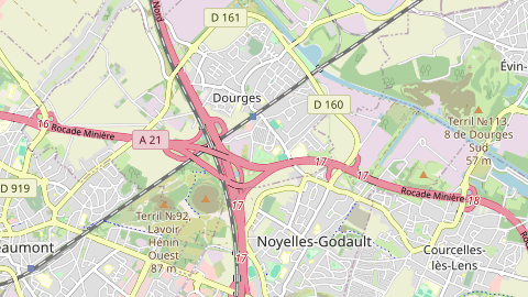 Carte de localisation de l'évènement