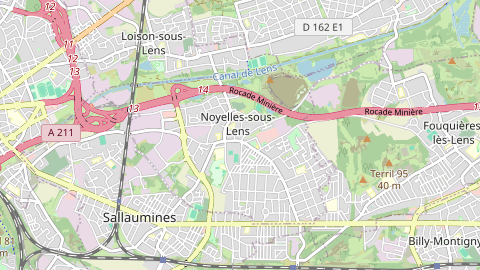 Carte de localisation de l'évènement