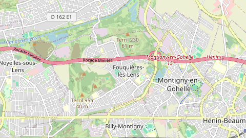 Carte de localisation de l'évènement
