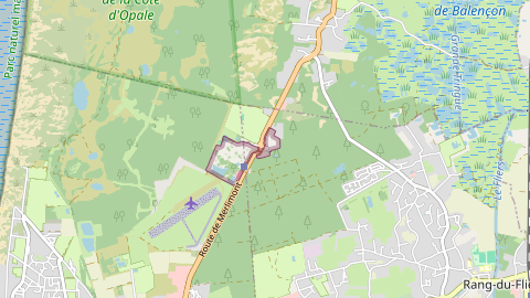 Carte de localisation de l'évènement