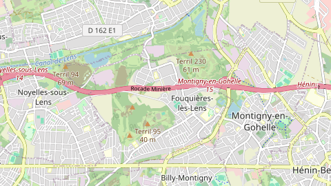 Carte de localisation de l'évènement