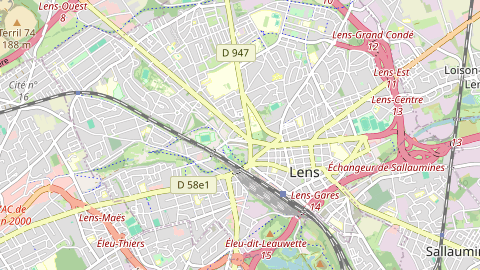 Carte de localisation de l'évènement