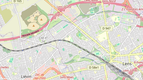 Carte de localisation de l'évènement