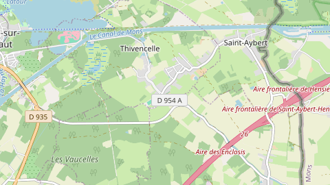 Carte de localisation de l'évènement