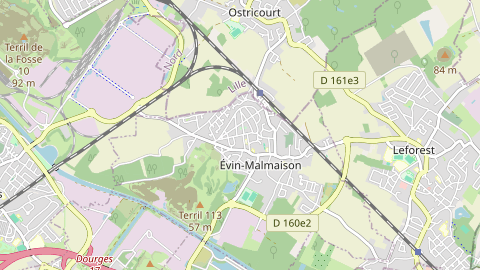 Carte de localisation de l'évènement