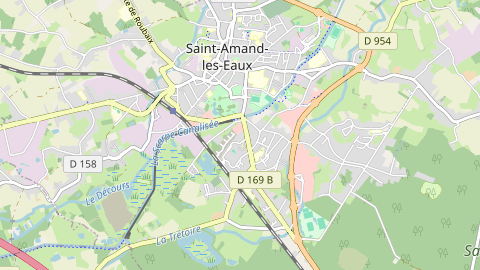 Carte de localisation de l'évènement
