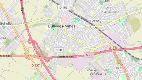 Carte de localisation de l'évènement