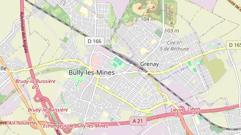 Carte de localisation de l'évènement