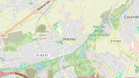 Carte de localisation de l'évènement