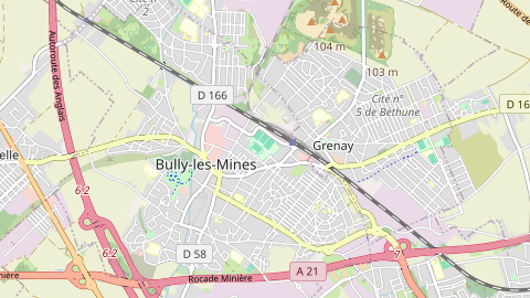 Carte de localisation de l'évènement
