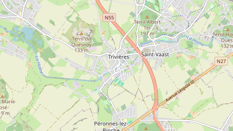 Carte de localisation de l'évènement