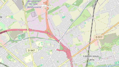 Carte de localisation de l'évènement