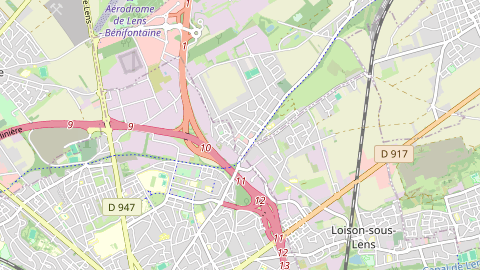 Carte de localisation de l'évènement