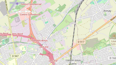 Carte de localisation de l'évènement