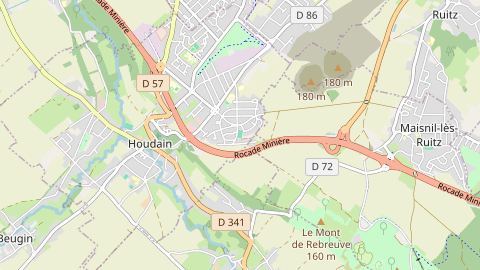 Carte de localisation de l'évènement