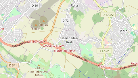 Carte de localisation de l'évènement