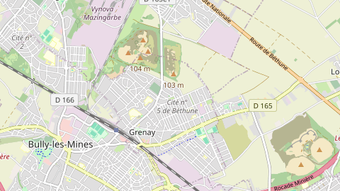Carte de localisation de l'évènement