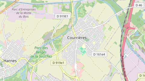 Carte de localisation de l'évènement