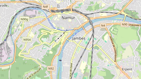 Carte de localisation de l'évènement