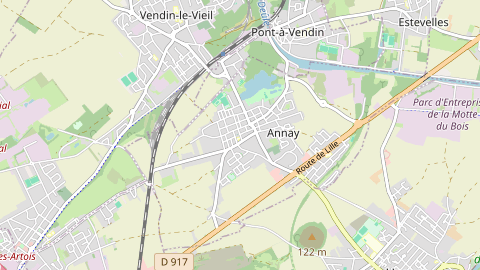 Carte de localisation de l'évènement