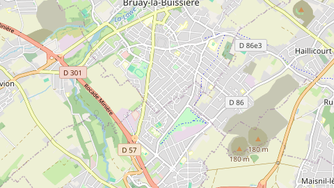 Carte de localisation de l'évènement