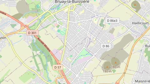 Carte de localisation de l'évènement