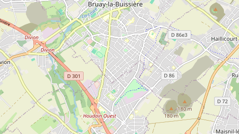 Carte de localisation de l'évènement