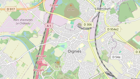 Carte de localisation de l'évènement