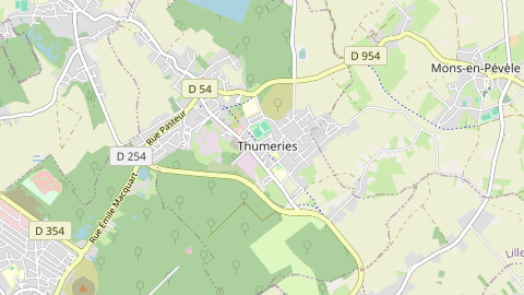 Carte de localisation de l'évènement