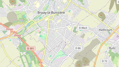 Carte de localisation de l'évènement