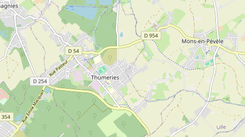 Carte de localisation de l'évènement