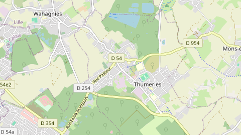 Carte de localisation de l'évènement