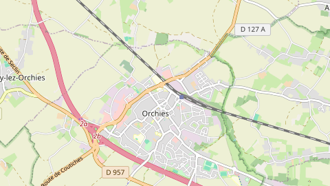 Carte de localisation de l'évènement