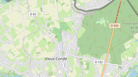 Carte de localisation de l'évènement