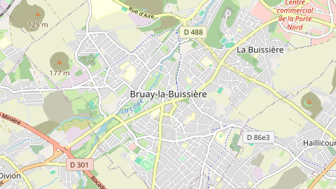 Carte de localisation de l'évènement